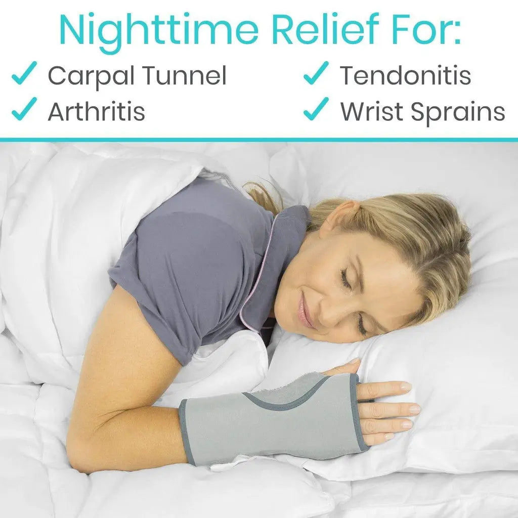 Overnight Wrist Brace – Carpal Tunnel, Arthritis & Tendonitis Sleep Support SupplyingSeniors.com