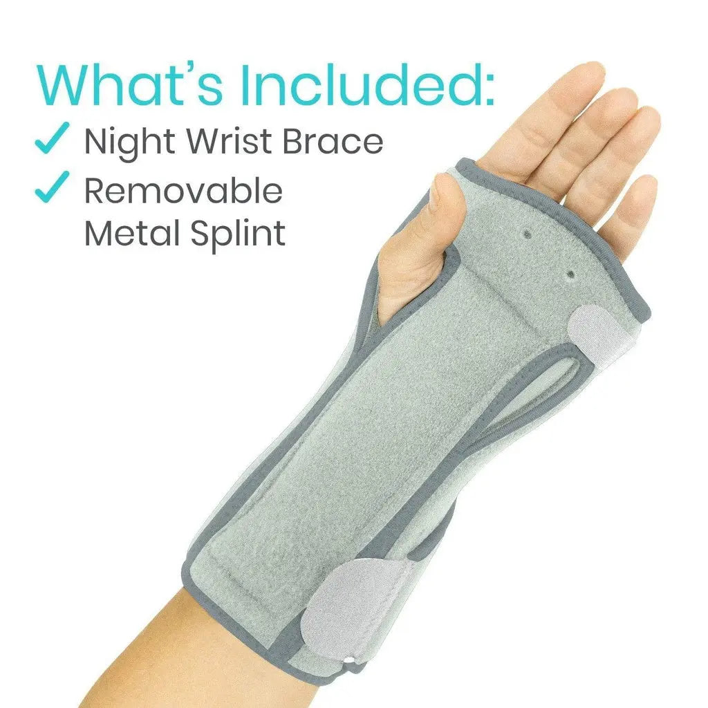 Overnight Wrist Brace – Carpal Tunnel, Arthritis & Tendonitis Sleep Support SupplyingSeniors.com