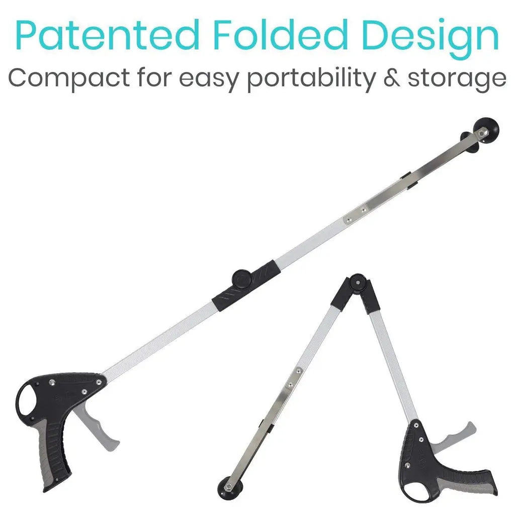Folding Suction Cup Reacher SupplyingSeniors.com