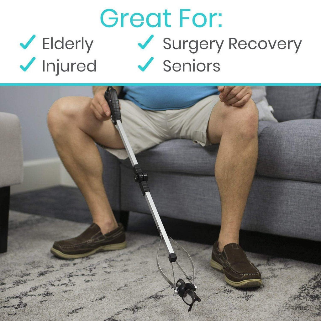 Folding Suction Cup Reacher SupplyingSeniors.com