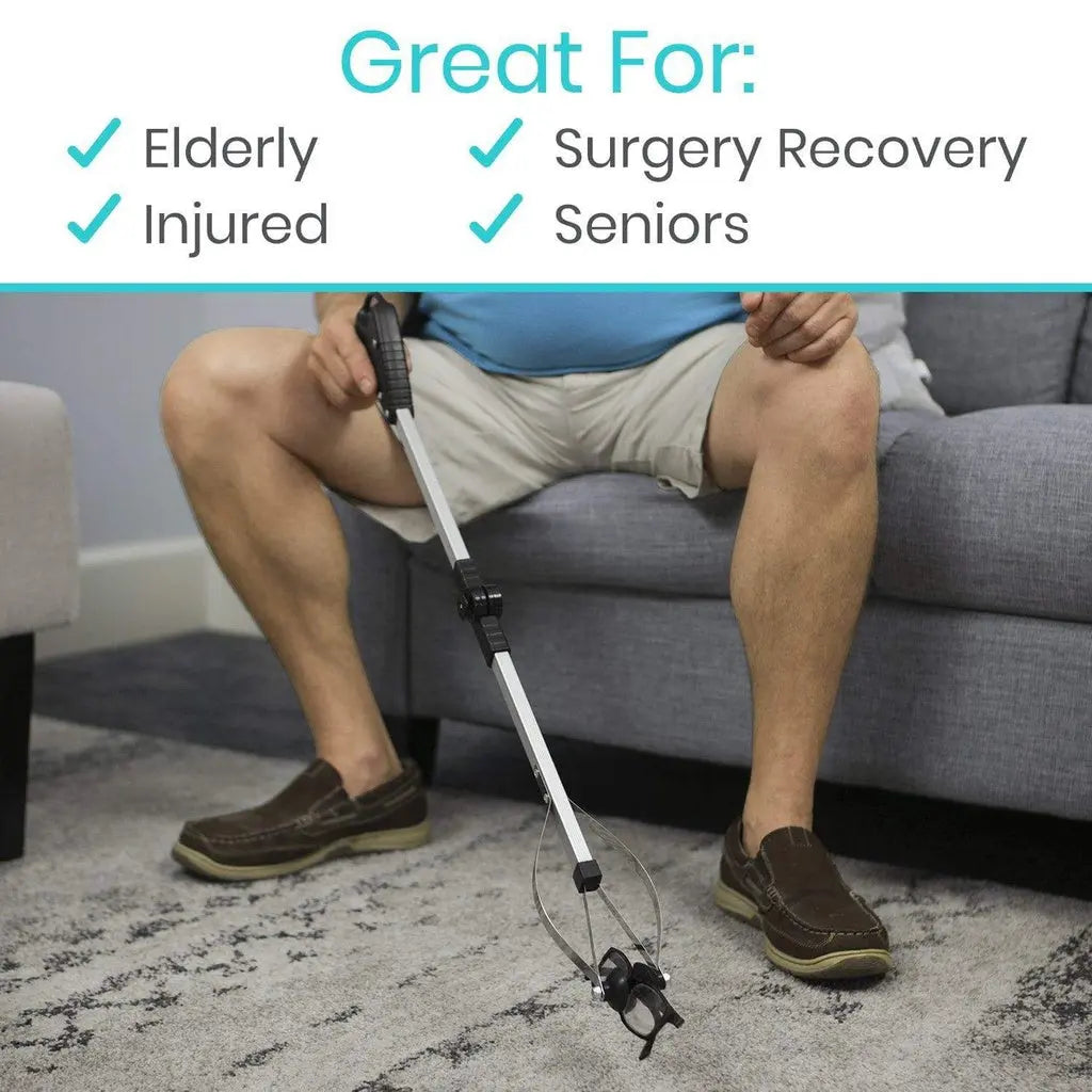 Folding Suction Cup Reacher SupplyingSeniors.com