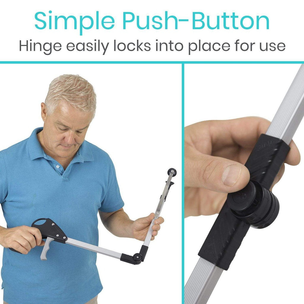 Folding Suction Cup Reacher SupplyingSeniors.com