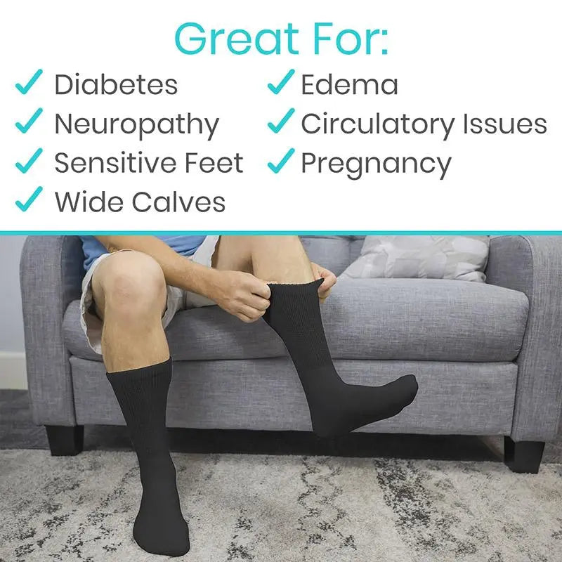 Non Binding Socks SupplyingSeniors.com