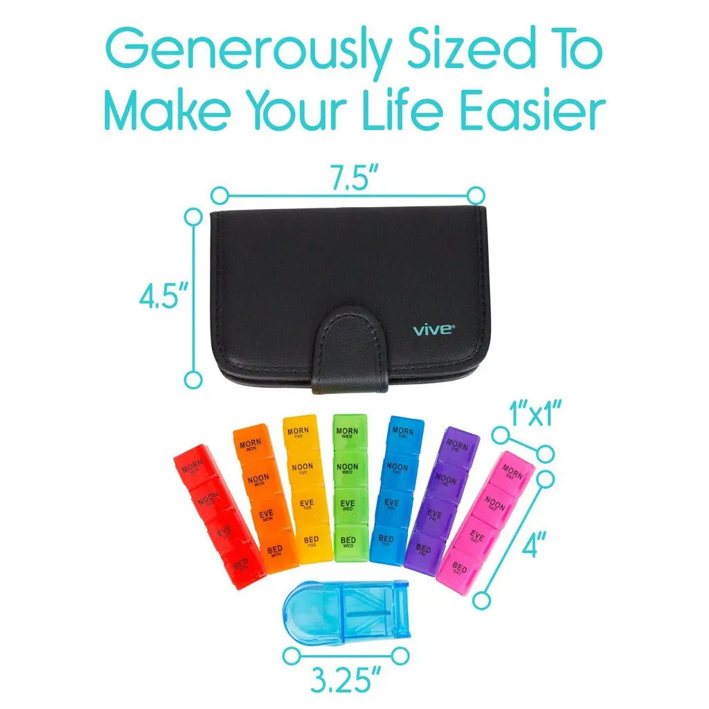 Travel Pill Organizer SupplyingSeniors.com