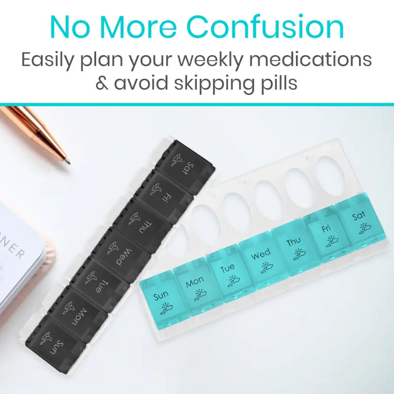 AM and PM Pill Organizer SupplyingSeniors.com