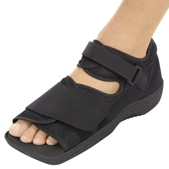 Post Op Shoe Surgical Walking Boot Square Toe Adjustable Straps SupplyingSeniors.com