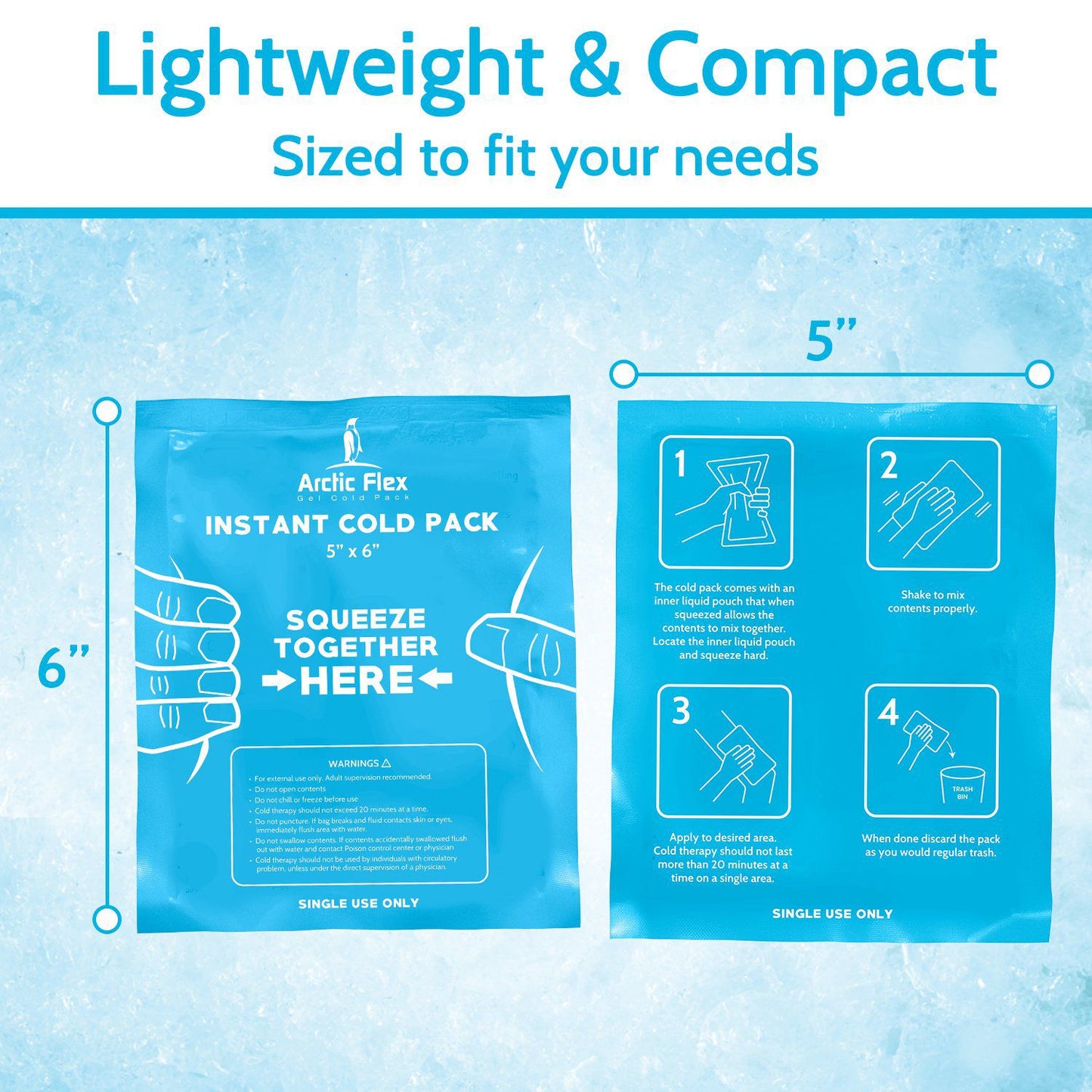 instant cold compress pad