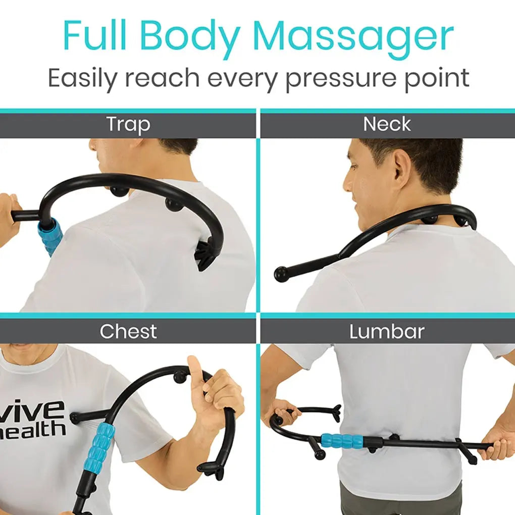 Massage Cane with Interchangeable Heads - SupplyingSeniors.com