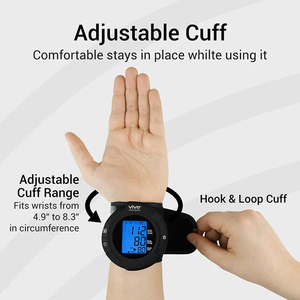 Wrist Blood Pressure Monitor Model: BT-V SupplyingSeniors.com