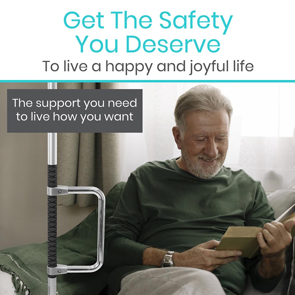 Floor to Ceiling Grab Bar - SupplyingSeniors.com