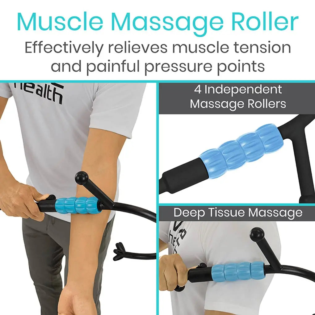 Massage Cane with Interchangeable Heads - SupplyingSeniors.com