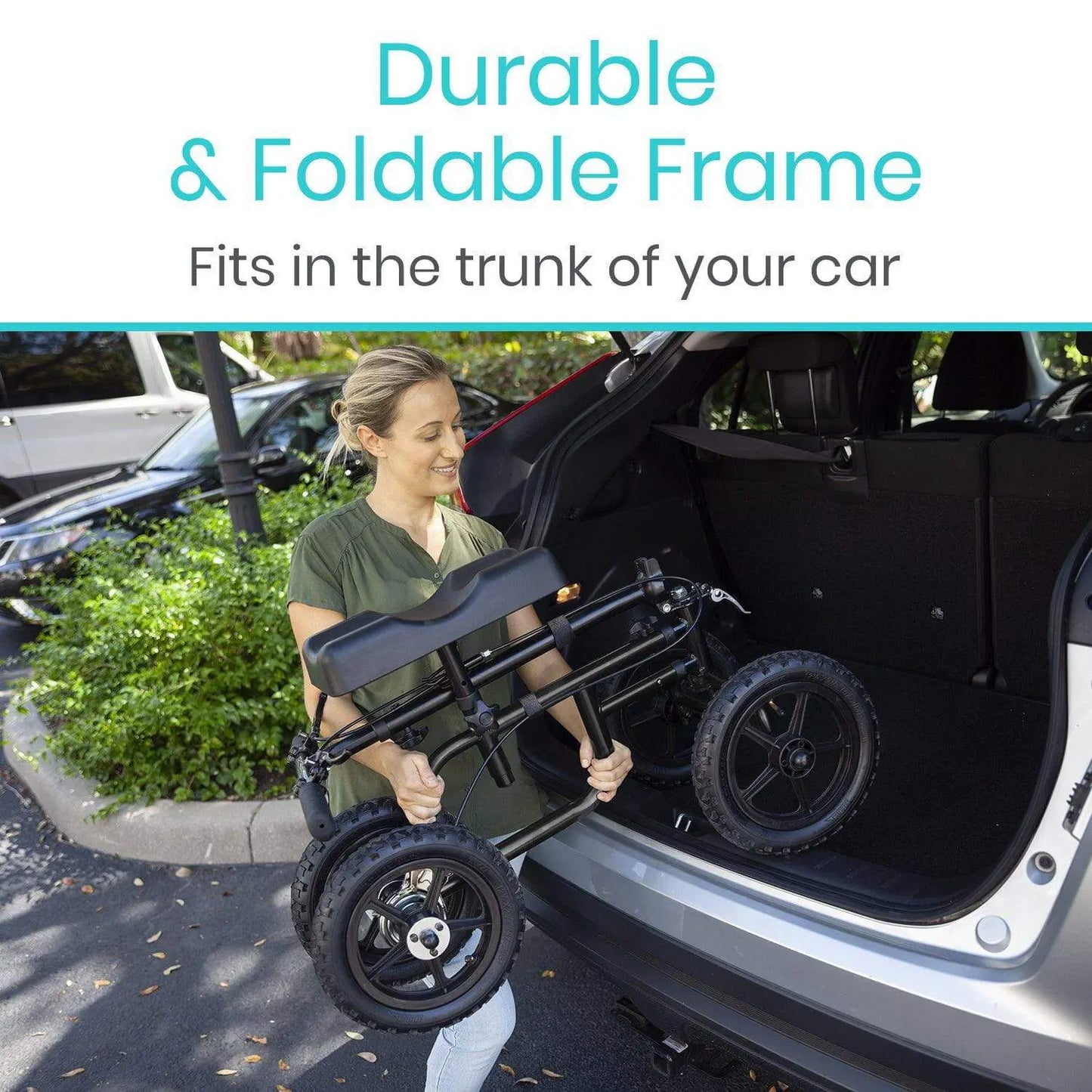 foldable all terrain knee walker