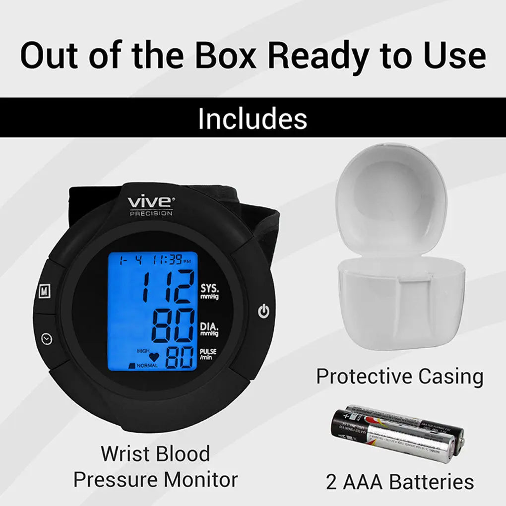 Wrist Blood Pressure Monitor Model: BT-V SupplyingSeniors.com