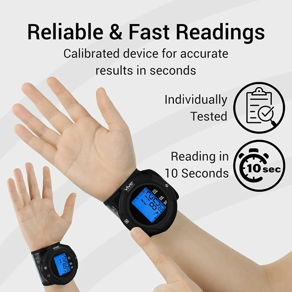 Wrist Blood Pressure Monitor Model: BT-V SupplyingSeniors.com