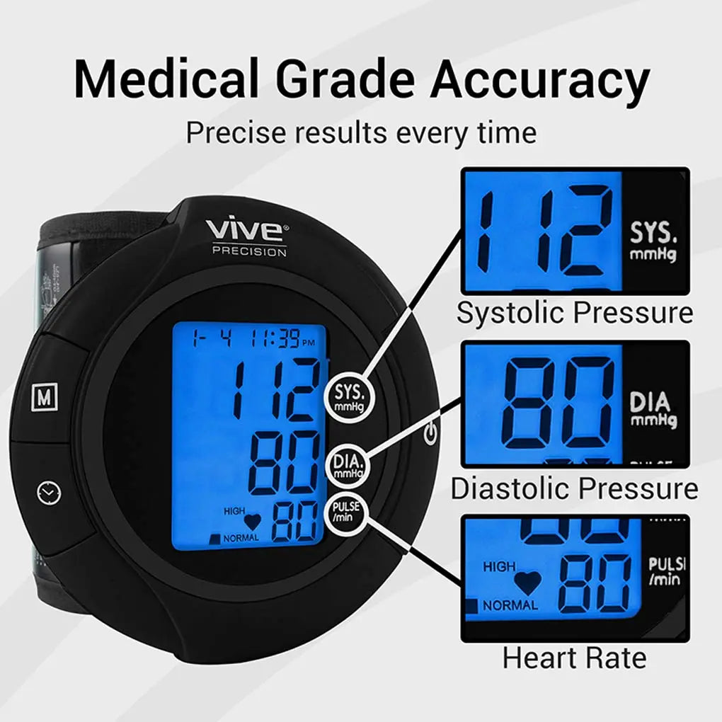Wrist Blood Pressure Monitor Model: BT-V SupplyingSeniors.com