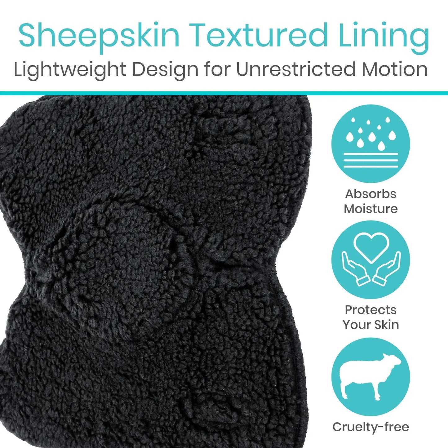Sheepskin Elbow Protector SupplyingSeniors.com SupplyingSeniors.com