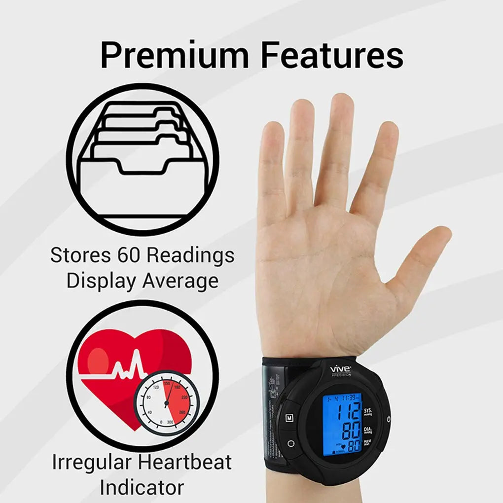 Wrist Blood Pressure Monitor Model: BT-V SupplyingSeniors.com
