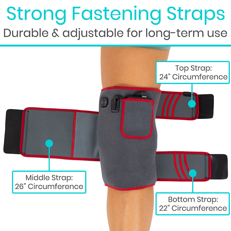 Heated Massaging Knee Brace SupplyingSeniors.com