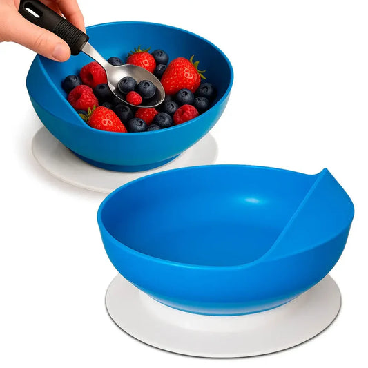 Spill Proof Scoop Bowl – Mess-Free Mealtime for Kids, Seniors & Everyday Use