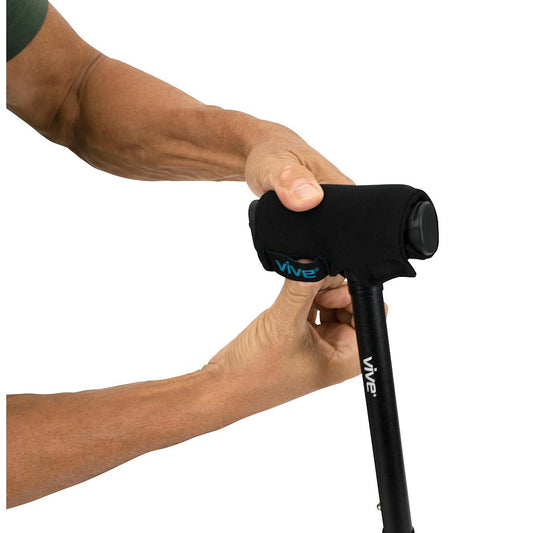 Discover-Ultimate-Cane-Comfort-with-Vive-Cane-Pad-Grip-Covers SupplyingSeniors.com