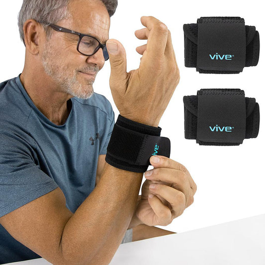 Finding-Relief-from-Carpal-Tunnel-Vive-Compression-Wrist-Wraps-to-the-Rescue SupplyingSeniors.com