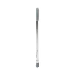 McKesson Round Handle Cane – Aluminum, Chrome, Adjustable 29-3/4" to 38-3/4"