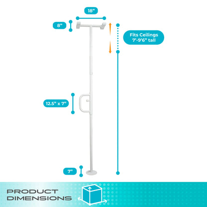 Stander Wonder Pole - White / Black