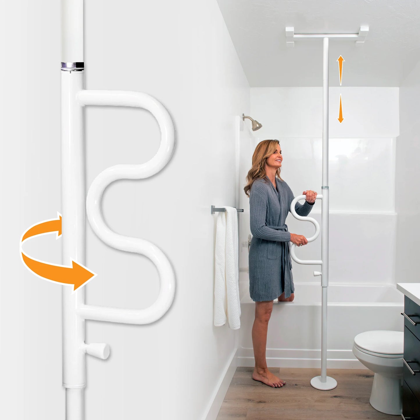 Stander Wonder Pole Plus - White / Black / Deep Bronze / Graphite