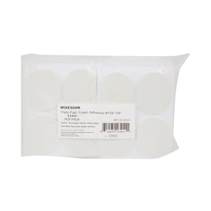 McKesson Pedi-Pad Adhesive Foot Pads – Size 104, Callus & Pressure Relief