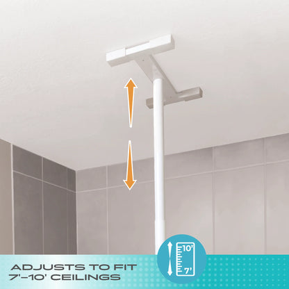 Stander Wonder Pole Slim - White / Black