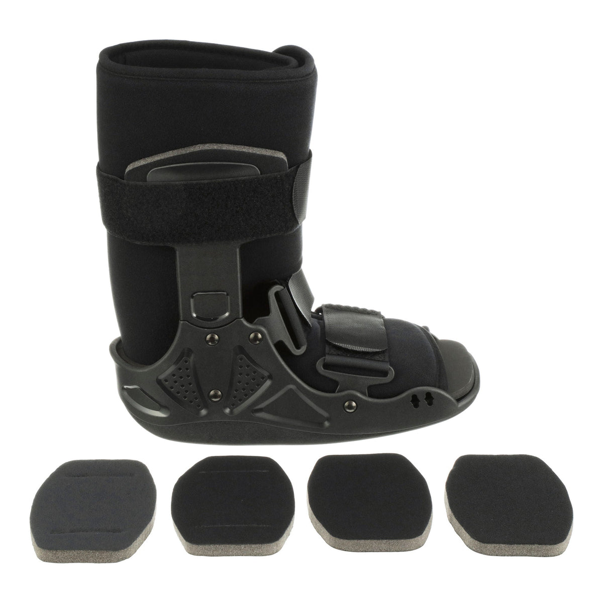 McKesson Short Non-Pneumatic Walker Boot – Low Profile Orthopedic CAM Boot, Adult Medium