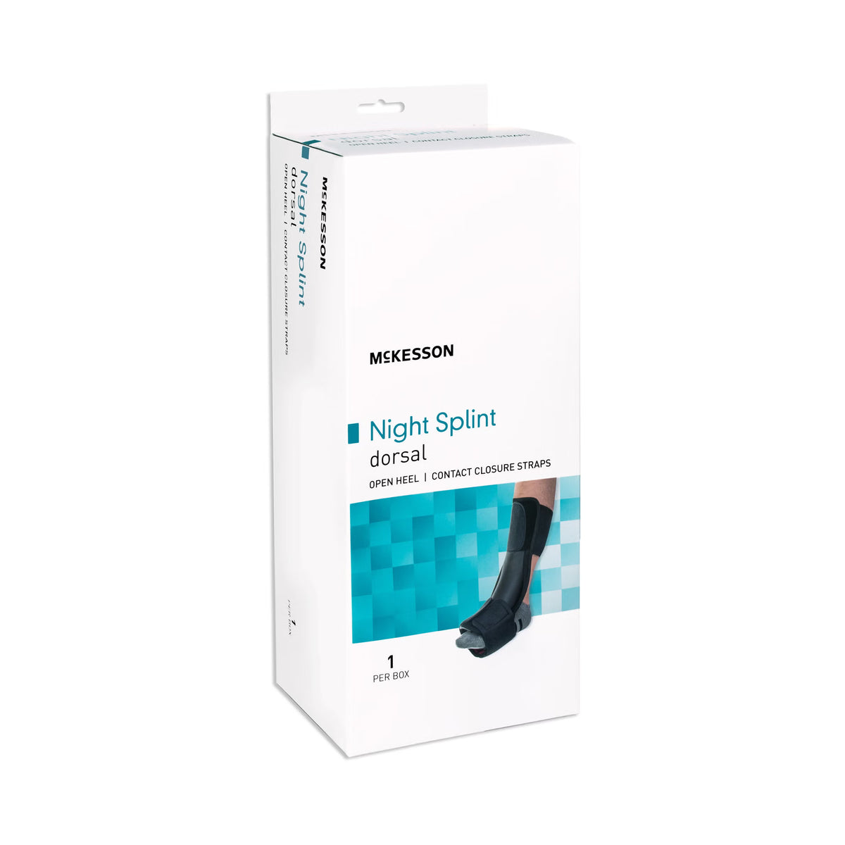 Dorsal Night Splint McKesson Large / X-Large Hook and Loop Strap Closure Foot