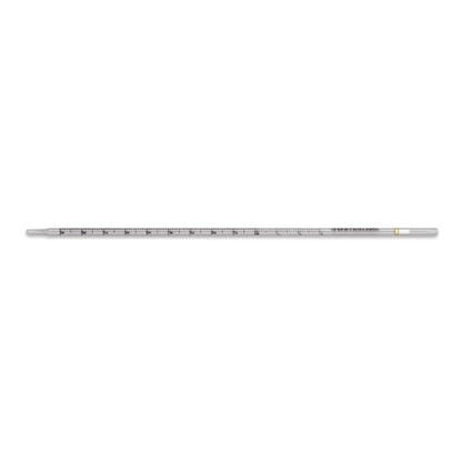 Serological Pipette McKesson 25 mL 0.2 mL Graduation Increments / 10 mL Negative Graduations Sterile PIPETTE, SEROLOGICAL STD TIP STR RED BAND 25ML (200/CS)