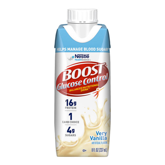Oral Supplement Boost Glucose Control® Very Vanilla 8 oz. Bottle