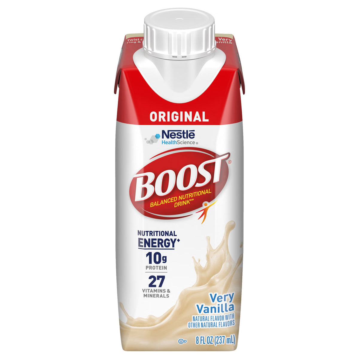 Oral Supplement Boost® Original Very Vanilla 8 oz. Bottle