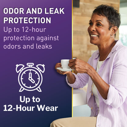 Absorbent Underwear McKesson Premium Discreet Maximum Pull On with Tear Away Seams Adult X-Large Female Disposable Heavy Absorbency