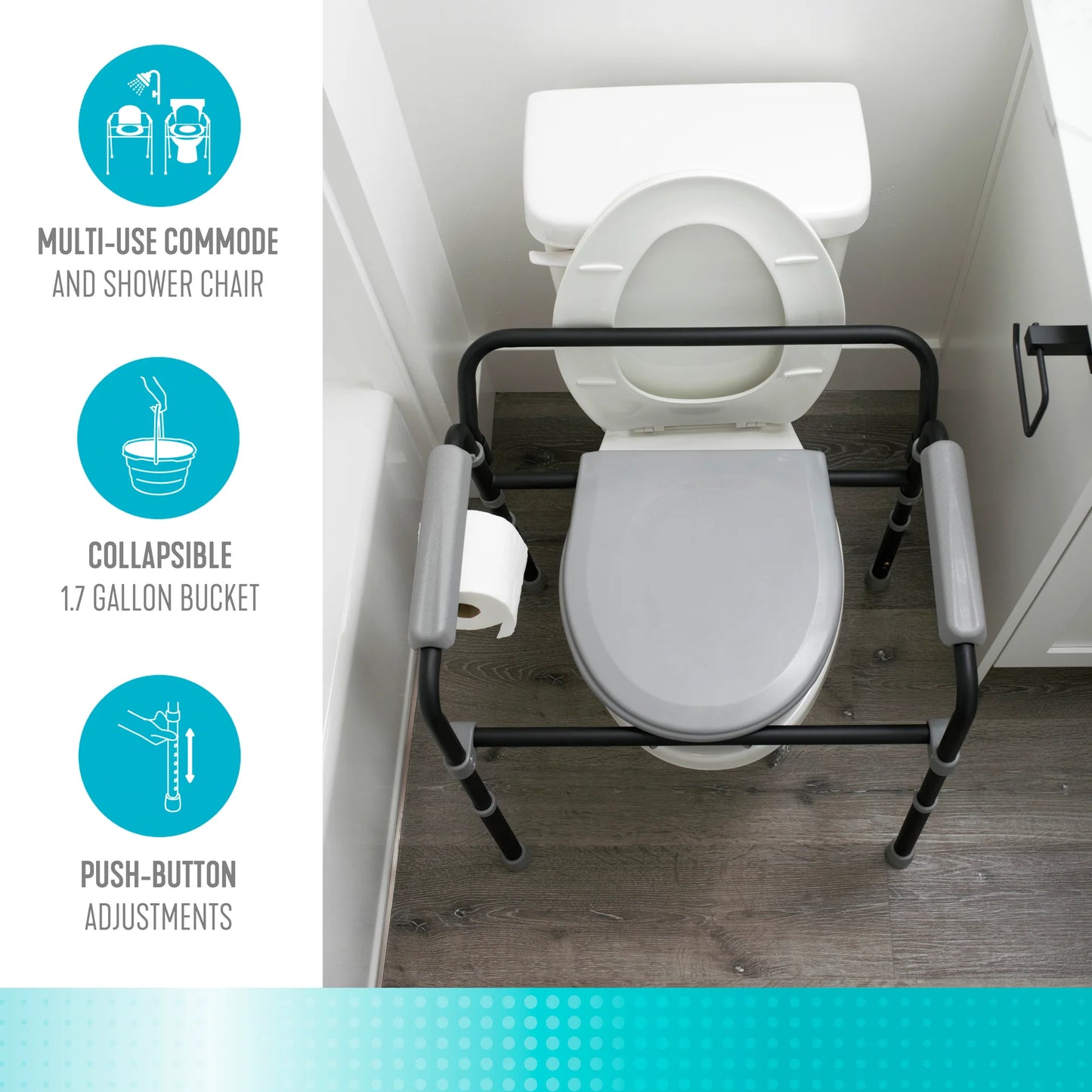 Stander Universal Bedside Commode