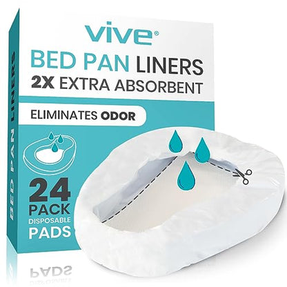 Bedpan Liners 24-pcs - SupplyingSeniors.com