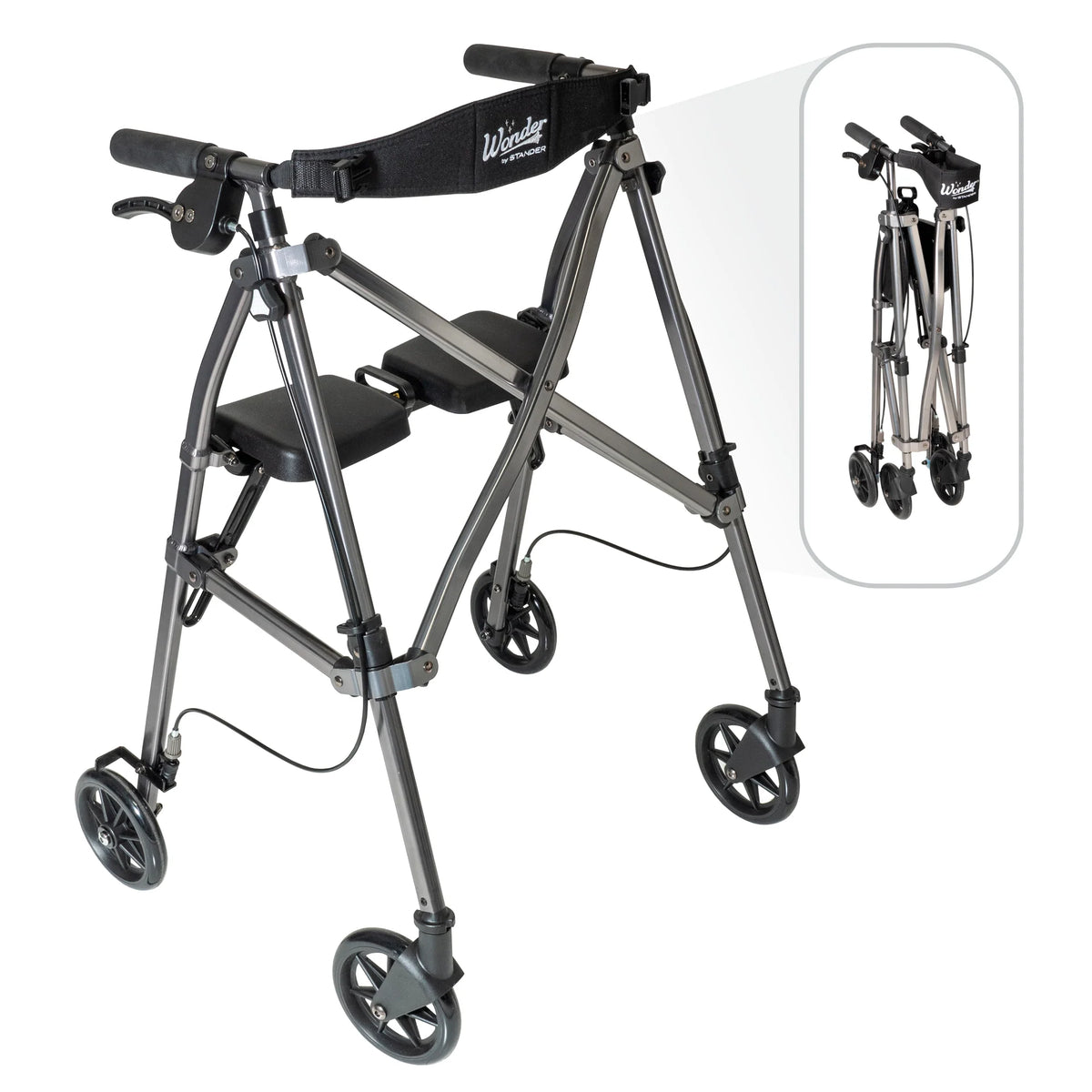 Stander Space Saver Rollator