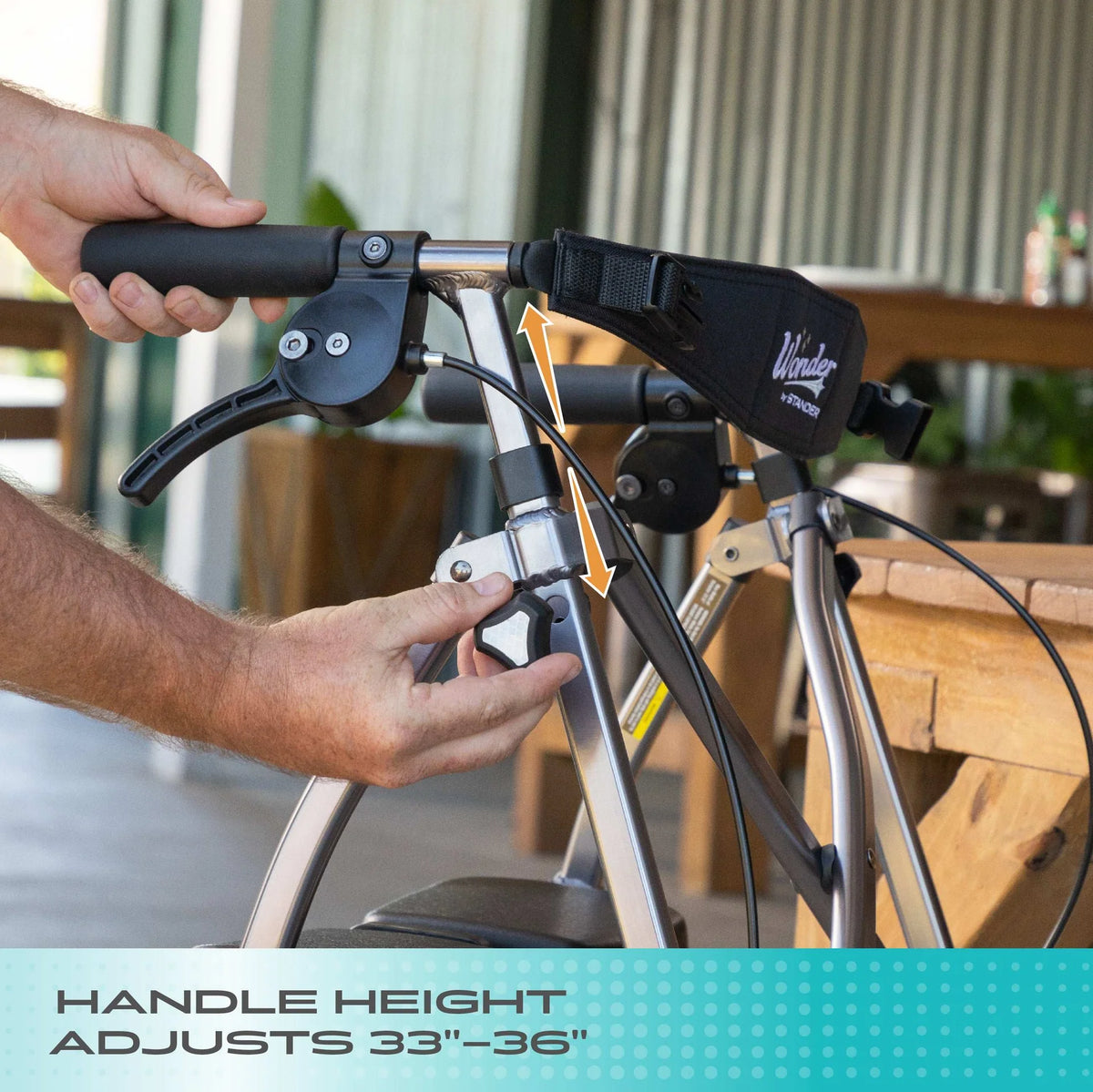 Stander Space Saver Rollator