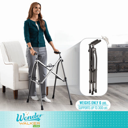 Stander Wonder Walker Lite - Black Walnut / Cobalt Blue / Regal Rose
