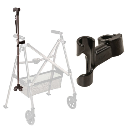 Stander Walker-Rollator Cane Holder