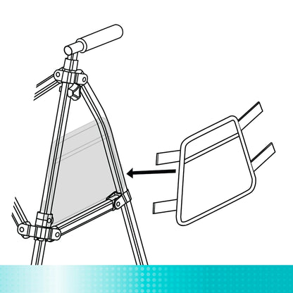 Stander Walker-Rollator Side Pouches - Set of 2