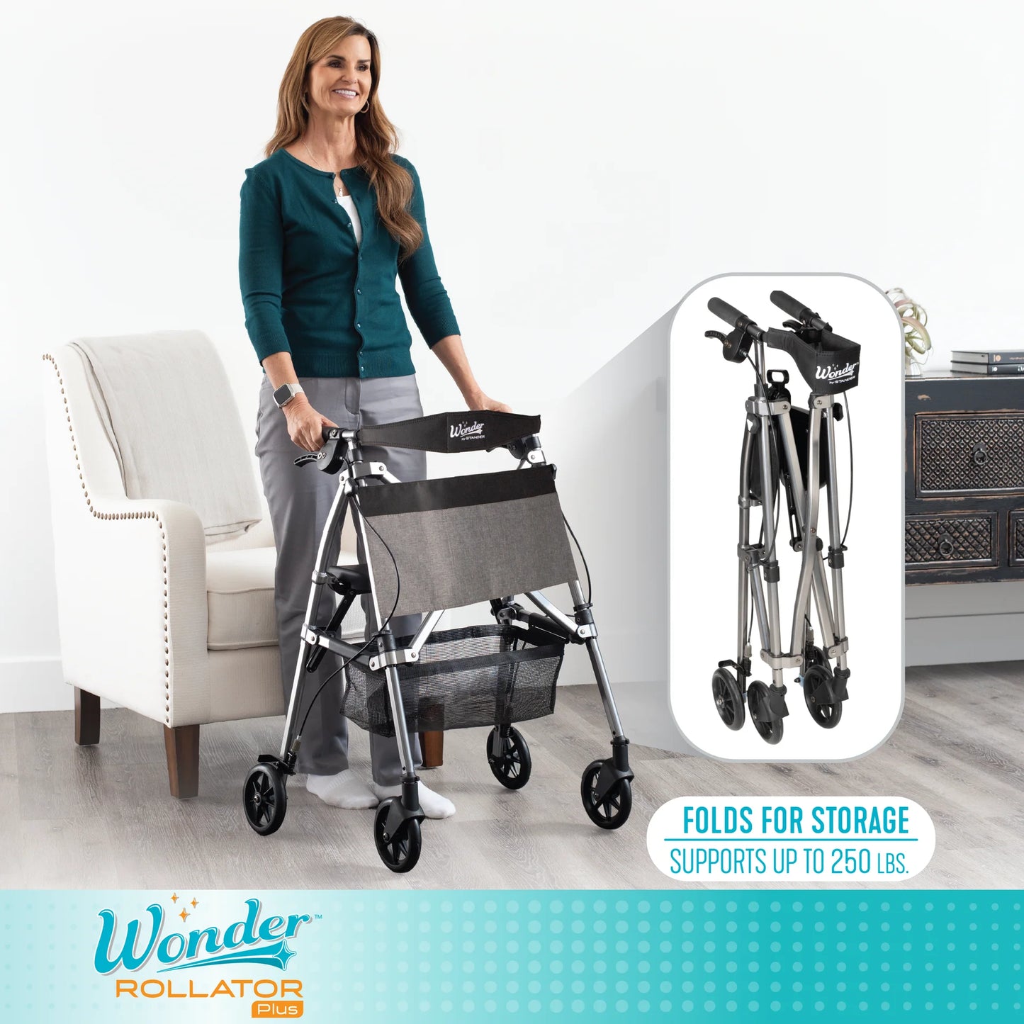 Stander. Wonder Rollator