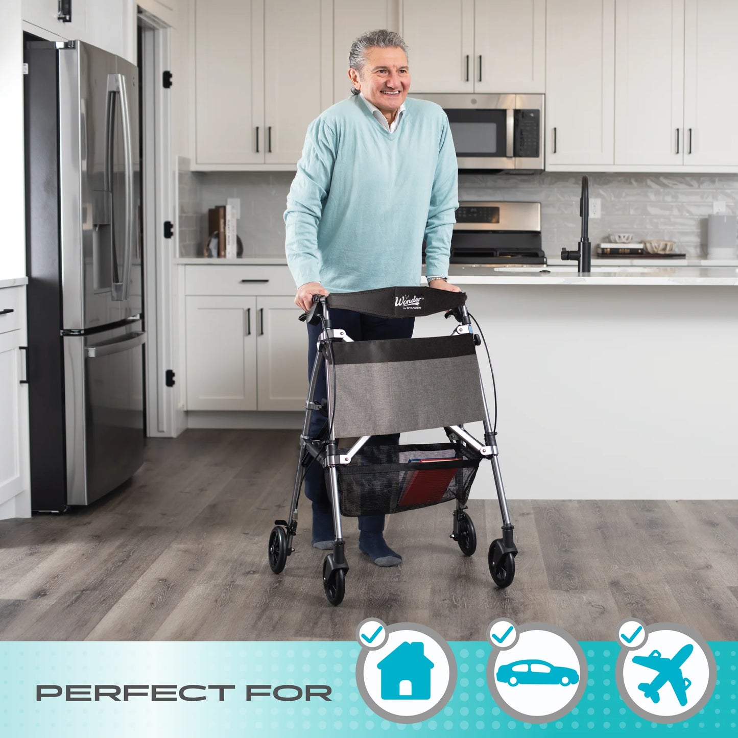 Stander. Wonder Rollator