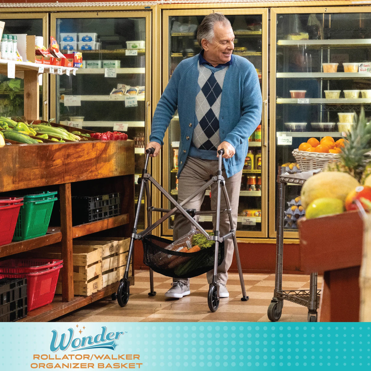 Stander Walker-Rollator Organizer Basket