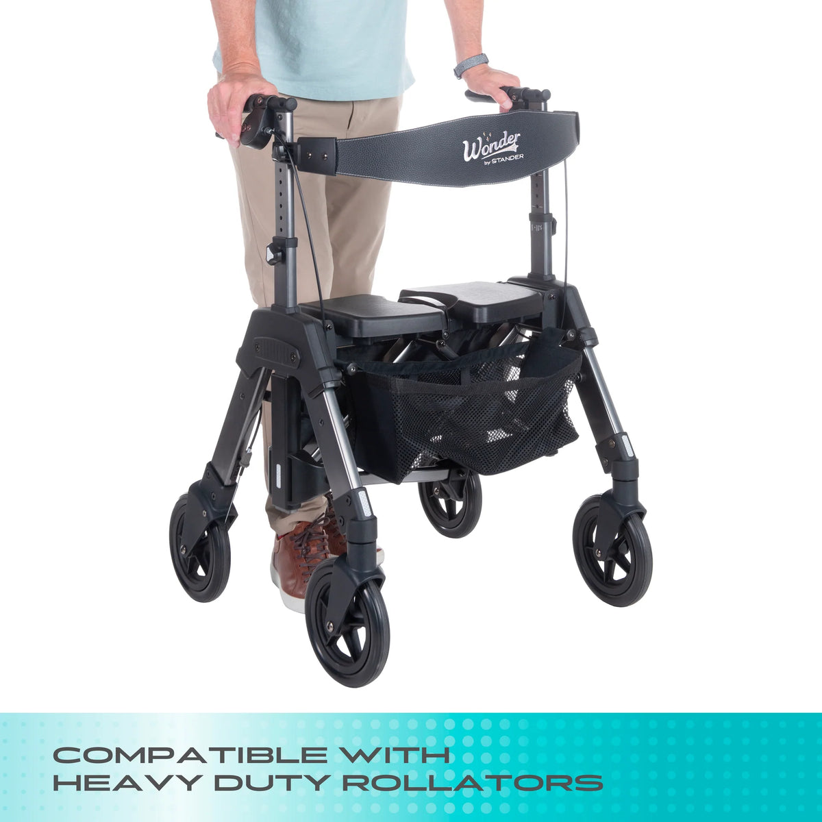 Stander 8" Wheels for Heavy Duty Rollators