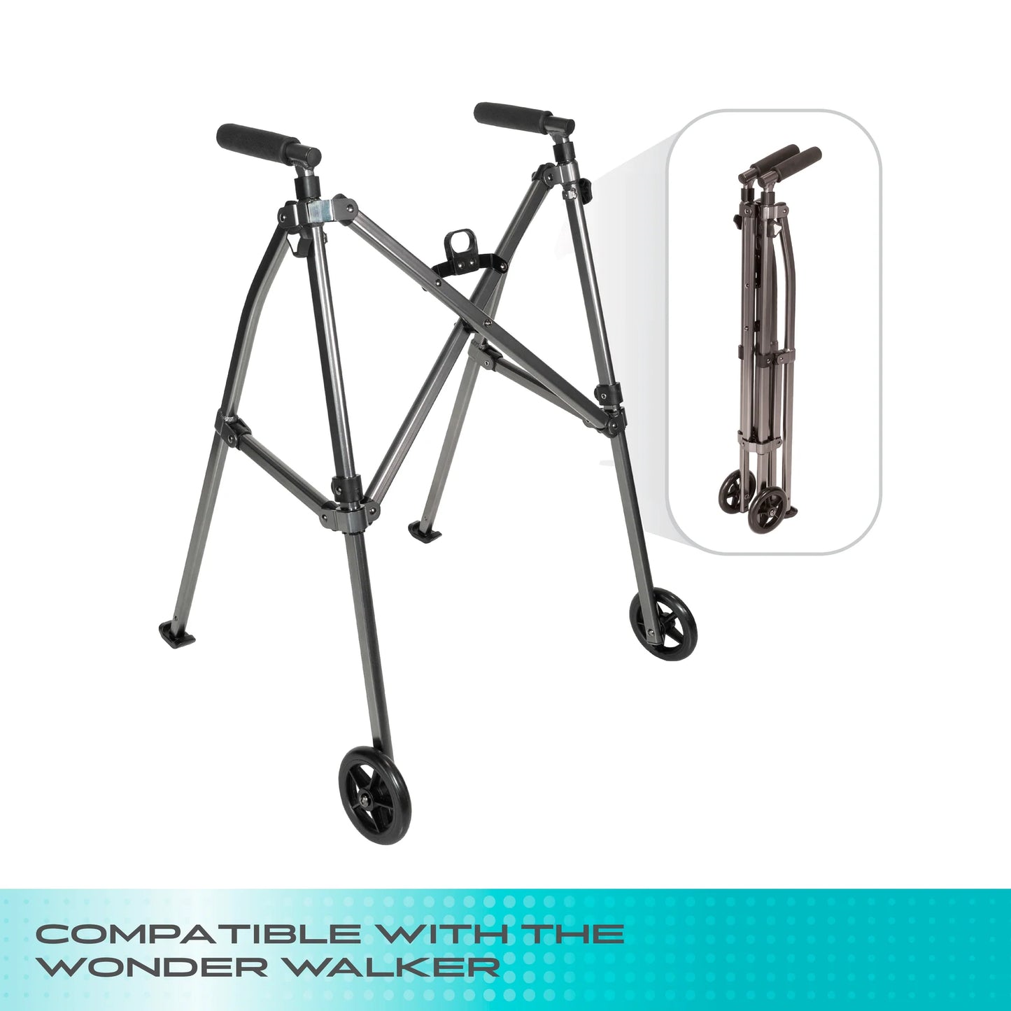 Stander Walker 5" Replacement Wheels - Set of 2