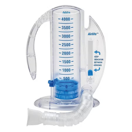 AirLife Volumetric Incentive Spirometer, 4000 mL
