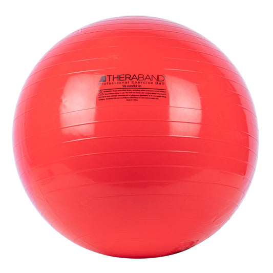 Inflatable Exercise Ball TheraBand® Red 22 in. Diameter